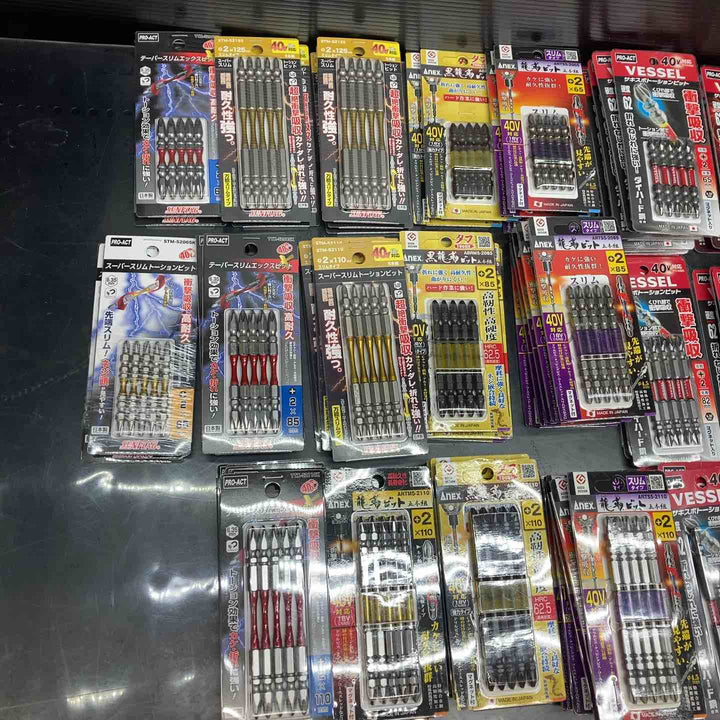 【未使用品】ビット5本入り×150個まとめ売り！ANEX アネックス 龍靭 VESSEL ベッセル サキスボ等♪ +インパクト用【川越店】