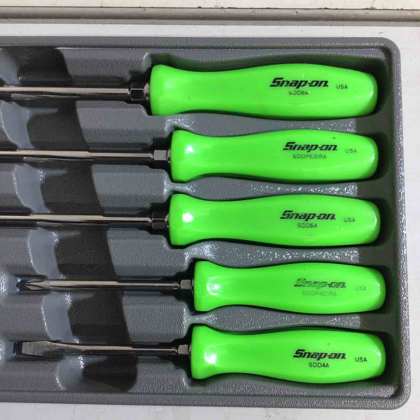 スナップオン Snap-on プラス・マイナスドライバーセット 7本組