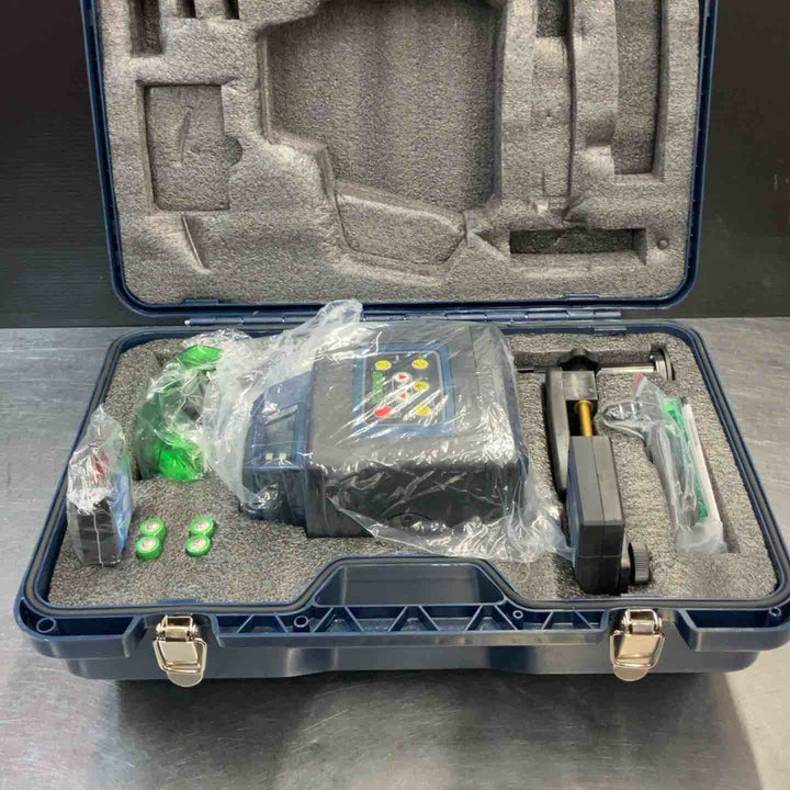 【未使用品(店頭展示品)】 テクノ販売(LTC) 回転レーザー TK-VH500GN レーザー墨出し器 フルセット品 バッテリー2個付き 【東大和店】