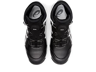 asics 安全靴 ウィンジョブ CP304 Boa ダイヤル式 26.5cm 1271A030-001 BLACK/WHITE【富山店】◇SC