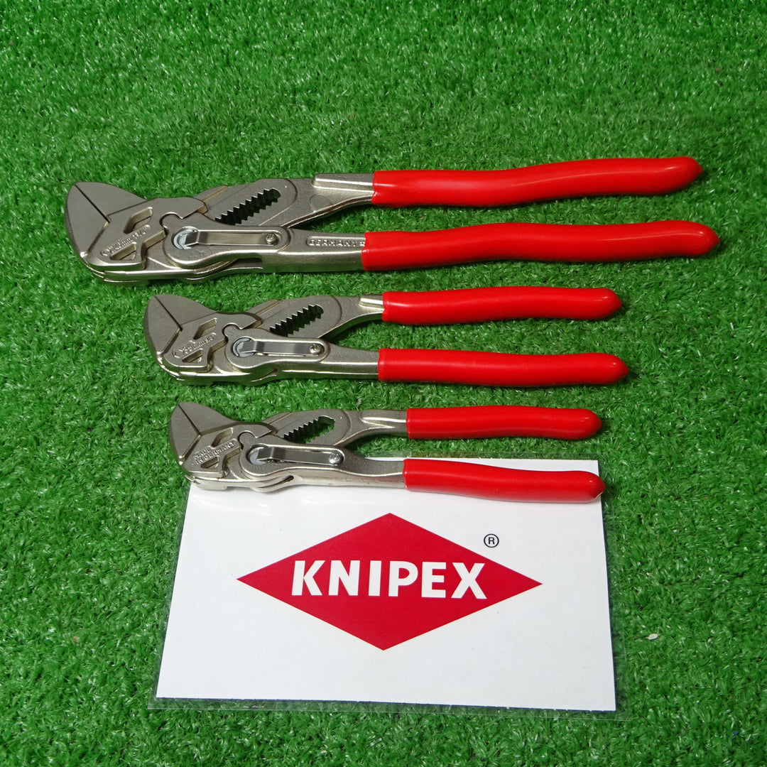 クニペックス/KNIPEX プライヤーレンチ 3本セット 86 03 150/86 03 180/86 03 250【岩槻店】