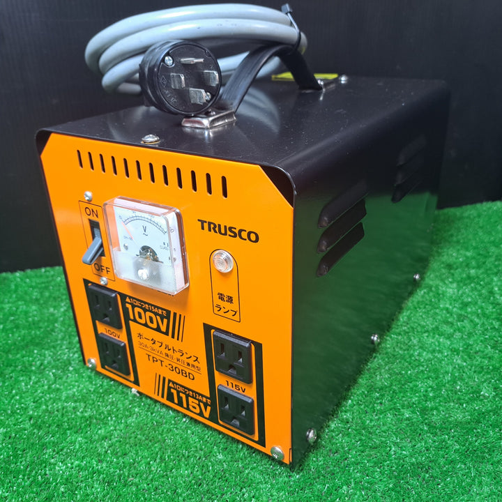 ◇トラスコ(TRUSCO) ポータブルトランス TPT-30BD【岩槻店】