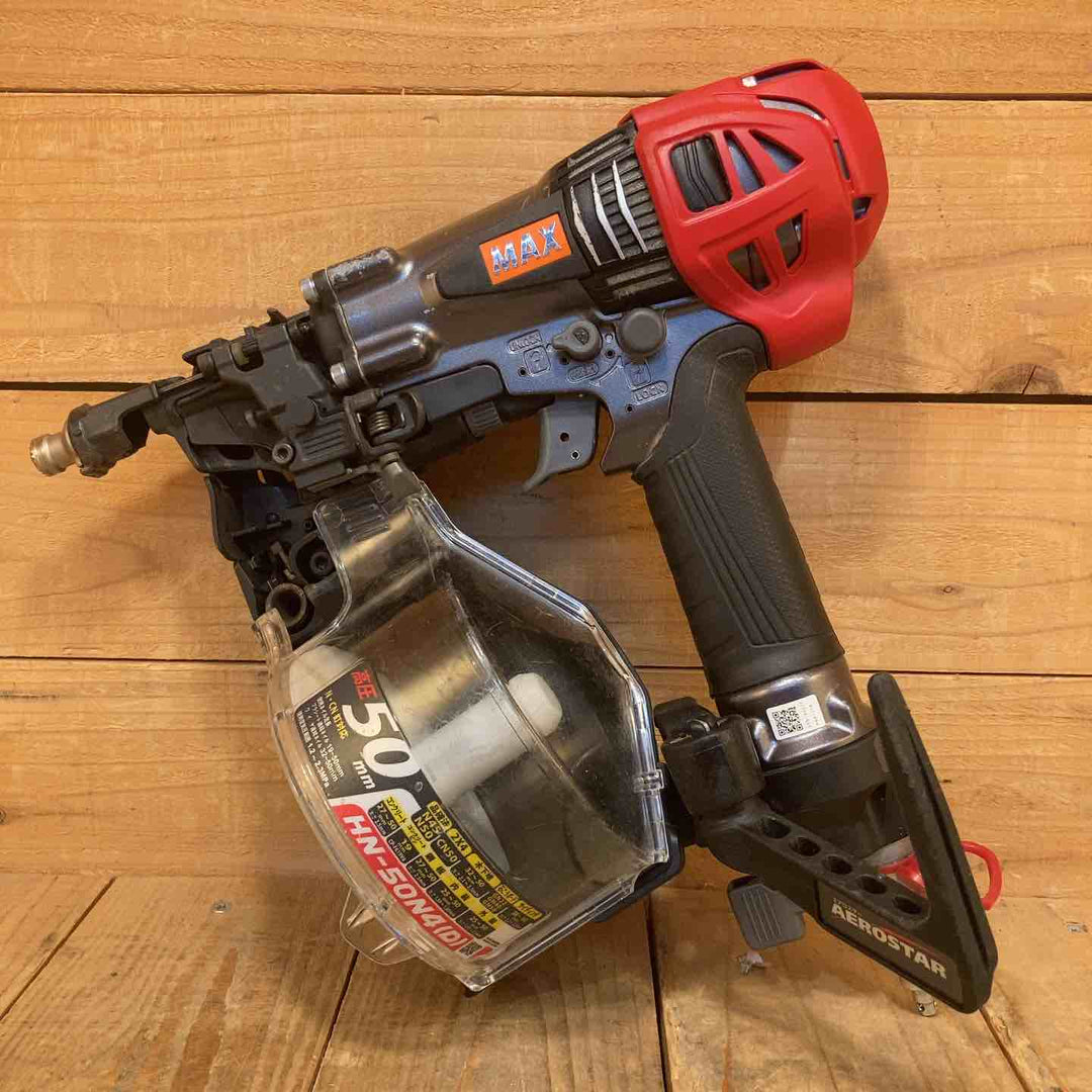 【中古品】マックス(MAX) 高圧用釘打ち機 HN-50N4(D)【所沢店】