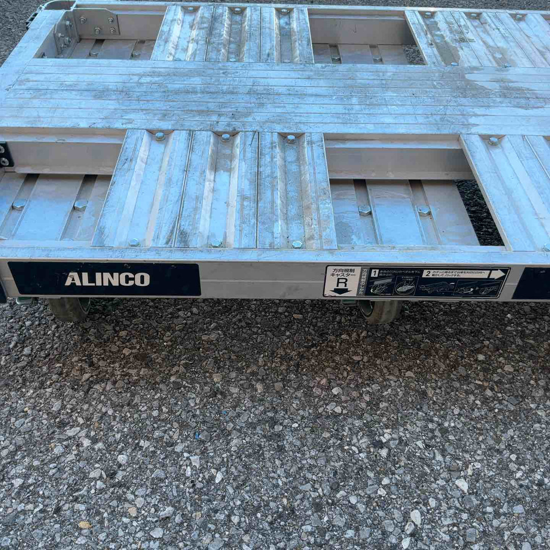 【店頭受取り限定】台車 6輪 1t 平台車 ダンク MTR1000 750x1200mm アルミ製 方向規制機能付 最大積載質量1000kg【草加店】