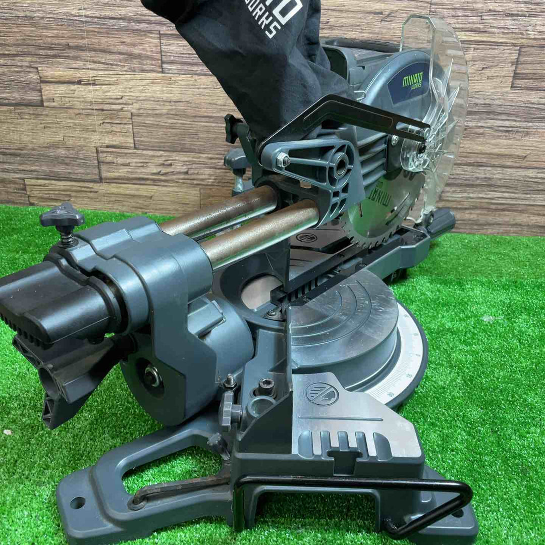 ミナト電機工業 ミナトワークス 充電式卓上スライド丸ノコ TS-1810 バッテリー・充電器付き【桶川店】