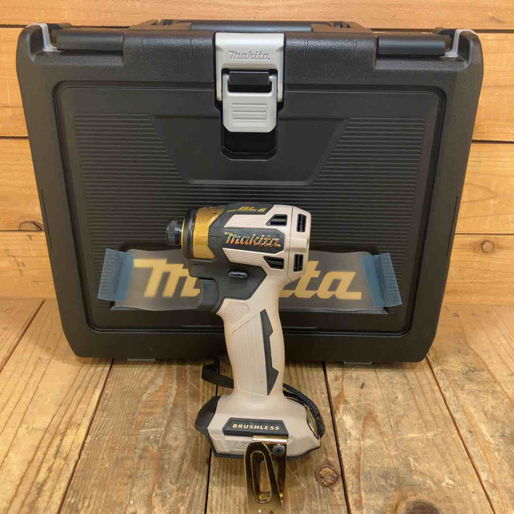 【未使用品】マキタ(makita) 18Vインパクトドライバ TD173DZPG プレミアムグレージュ 20周年モデル 本体+ケース【所沢店】