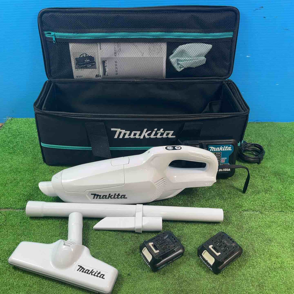 美品】☆マキタ(makita) コードレスクリーナー CL107FDSHW バッテリー2