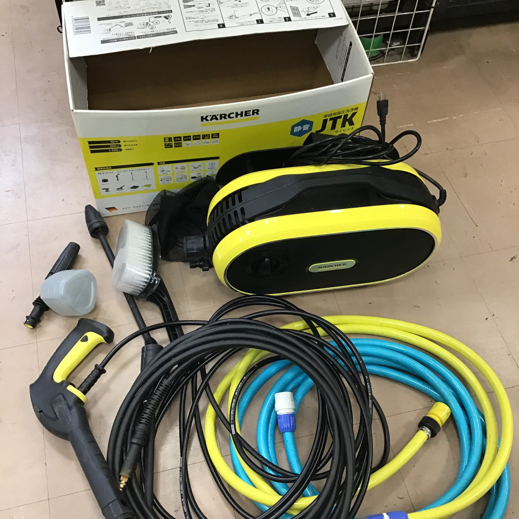 KÄRCHER 高圧洗浄機 JTK サイレントS 展示品の商品です。 ケルヒャー JTKサイレントS 家庭用高圧洗浄機 KARCHER 高圧洗浄
