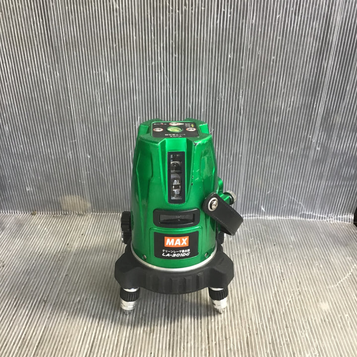 〇MAX グリーンレーザー墨出し器 LA-301DG パネルに傷あり【草加店】