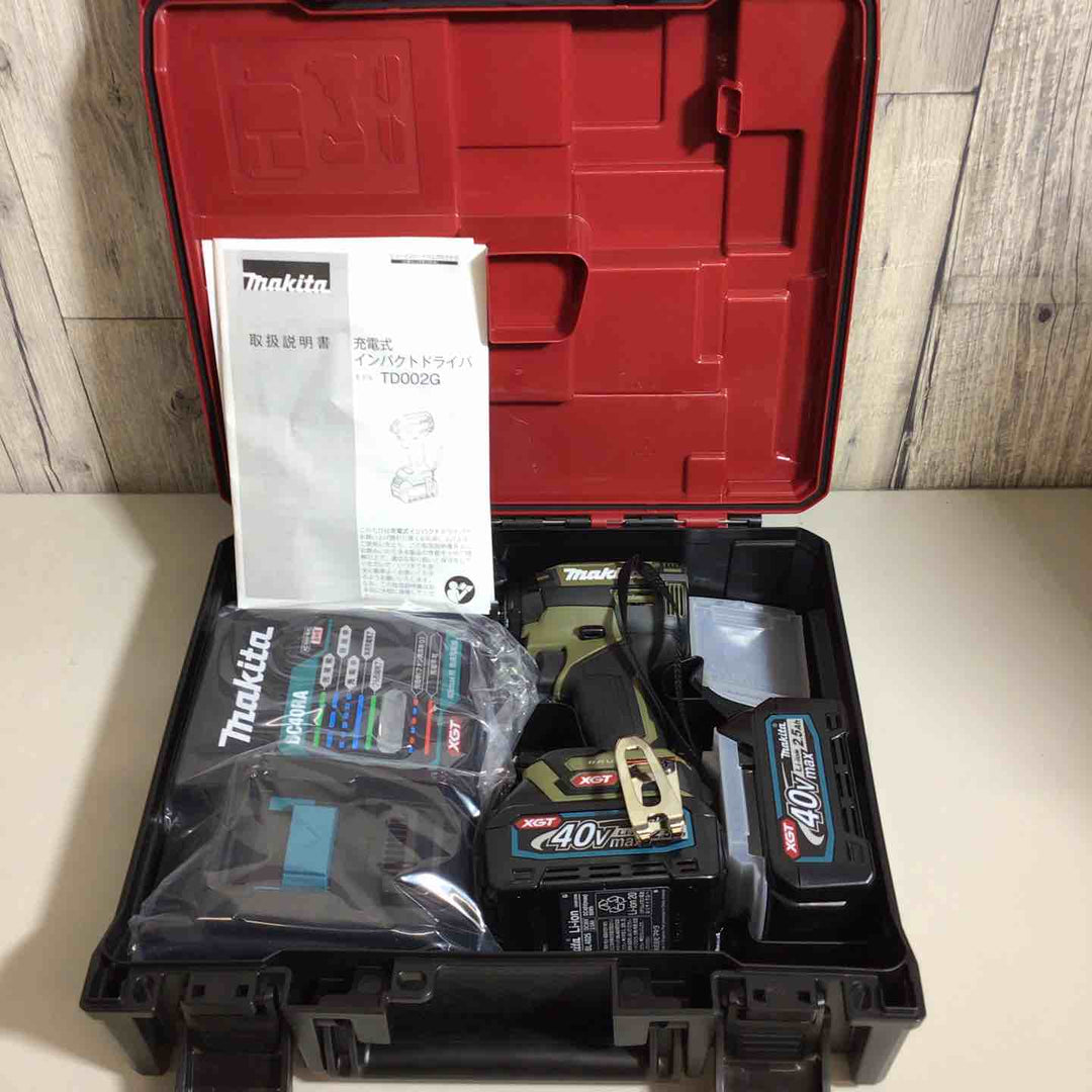 ★マキタ(makita) コードレスインパクトドライバー TD002GRDXO オリーブ【戸田店】