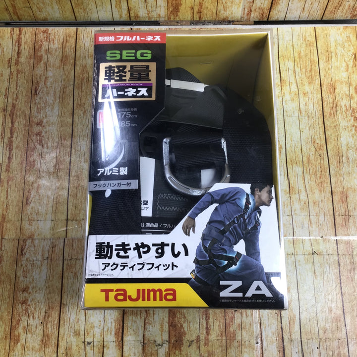 □タジマ(Tajima) ハーネスZA 黒 Lサイズ AZAL-BK【川崎店】