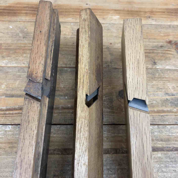 【中古品】 原？・作者不明・雲心 鉋3点セット 鉋 かんな カンナ 和工具 大工道具 鑿 のみ 鋸 のこ 【東大和店】