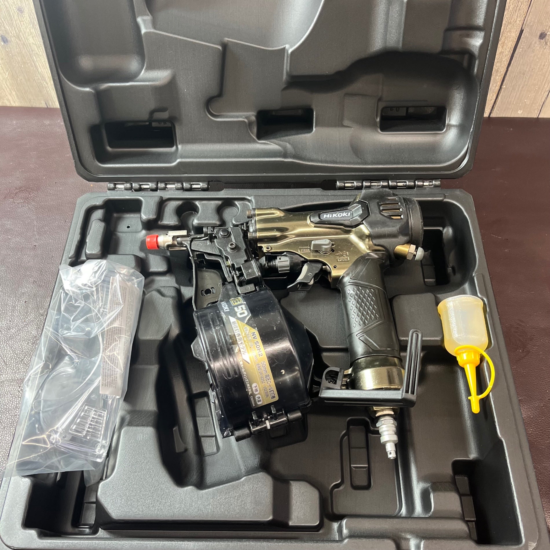 【中古品】 ハイコーキ(HIKOKI ※旧:日立工機) 高圧エア釘打ち機 NV50H2(S) 【東大和店】 中古品】 ハイコーキ(HIKOKI ※旧:日立工機) 高圧エア釘打ち機 NV50H2(S