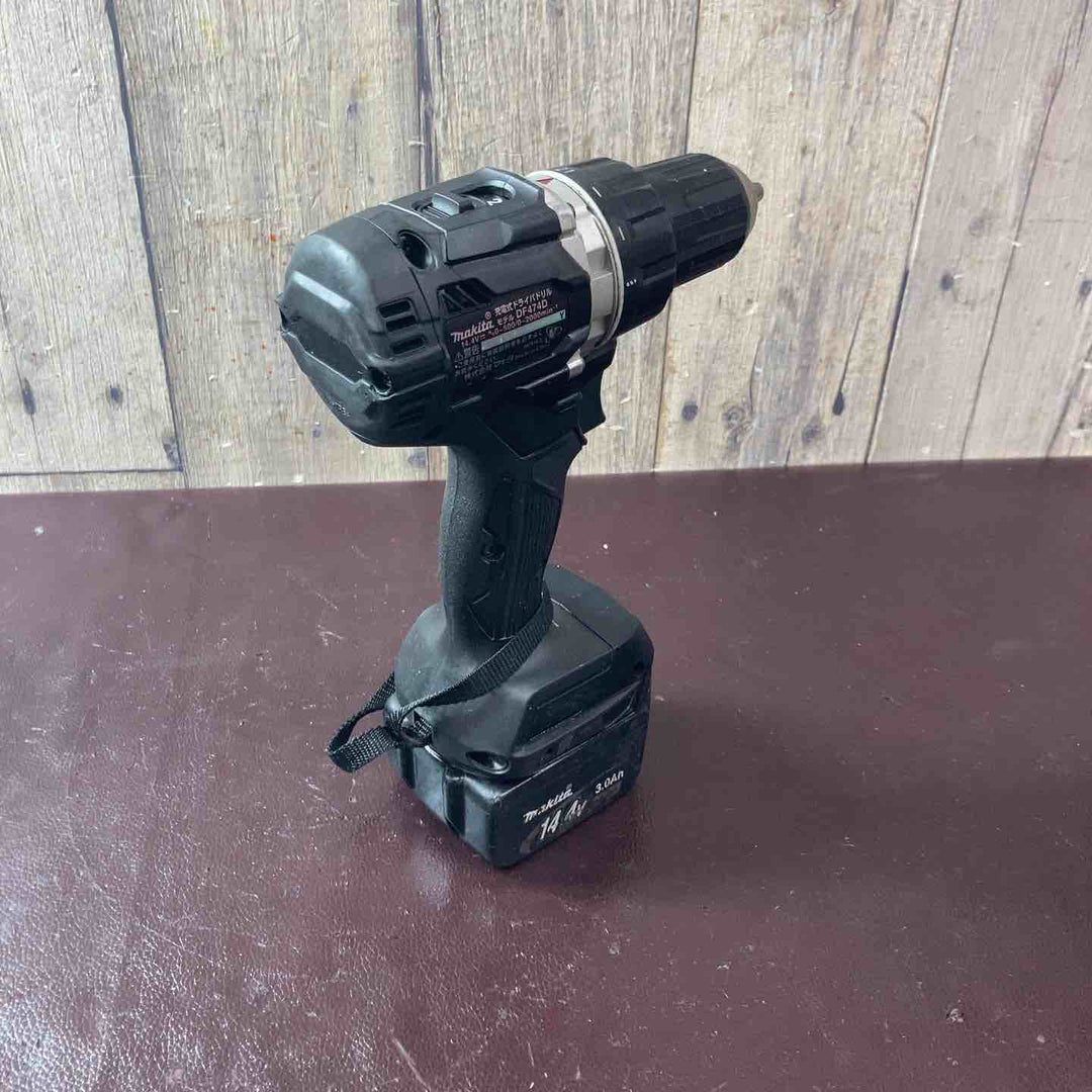 【中古品】◇マキタ(makita) コードレスドリルドライバー DF474DZB 本体のみ バッテリー2個付属【東大和店】