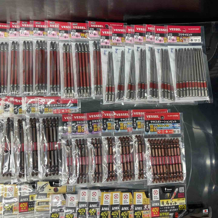 【未使用品】ビット10本入り×95個 計950本 まとめ売り！ANEX アネックス 龍靭 VESSEL ベッセル サキスボ等♪+インパクト用【川越店】