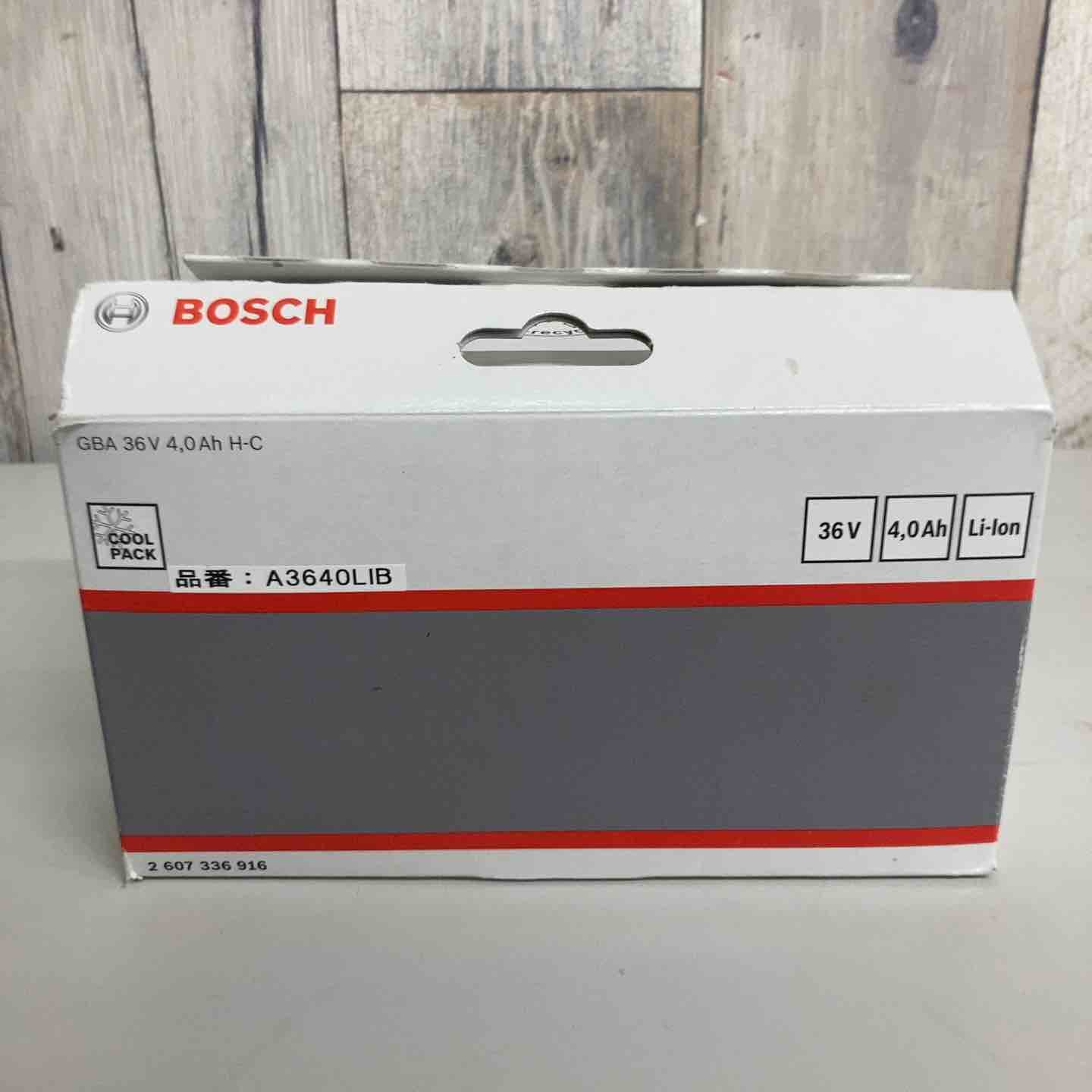 BOSCH(ボッシュ) 36V4.0Ahリチウムイオンバッテリー 【同梱可】BOSCH 