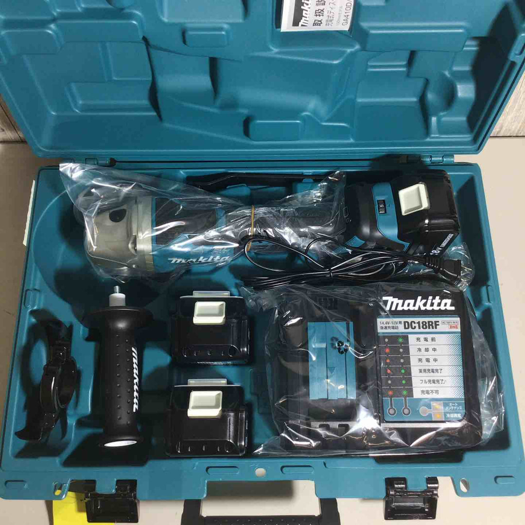 ★マキタ(makita) 100mmコードレスディスクグラインダ GA418DRG【戸田店】