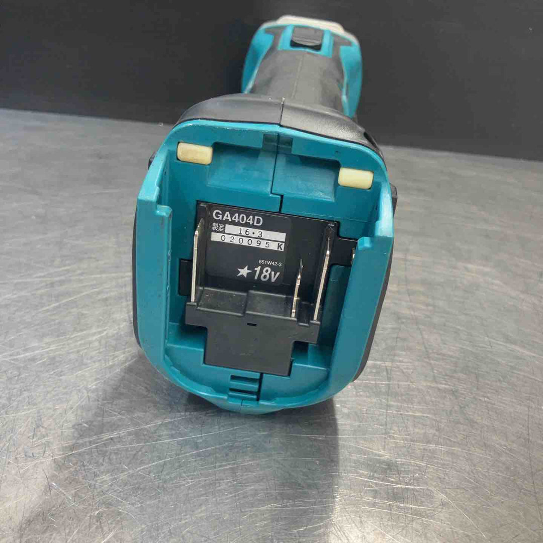 【中古品】 マキタ(makita) 18V 100mmコードレスディスクグラインダー GA404DZ 本体のみ 【東大和店】