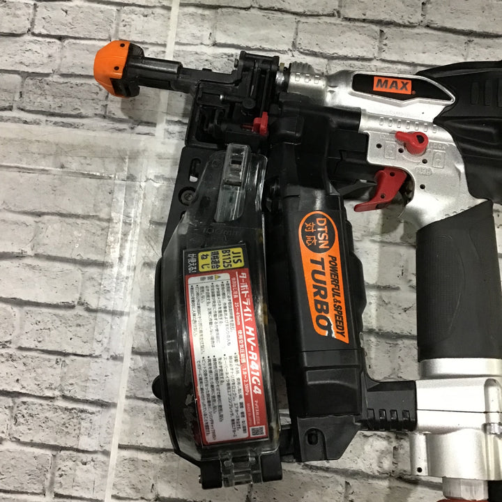 【中古品】★マックス(MAX) 高圧エアネジ打ち機 ターボドライバー HV-R41G4 限定色スパークシルバー　【川口店】
