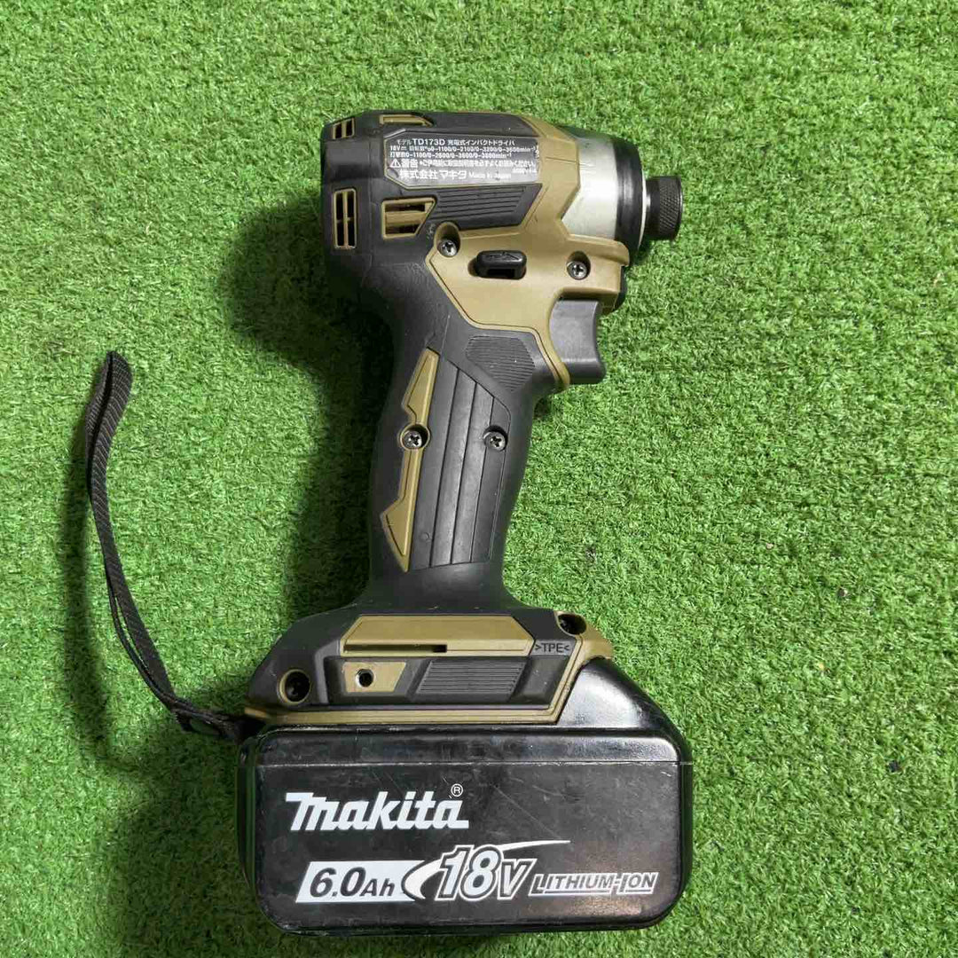 ★マキタ(makita) コードレスインパクトドライバー TD173DRGXO 動作確認済【川口店】