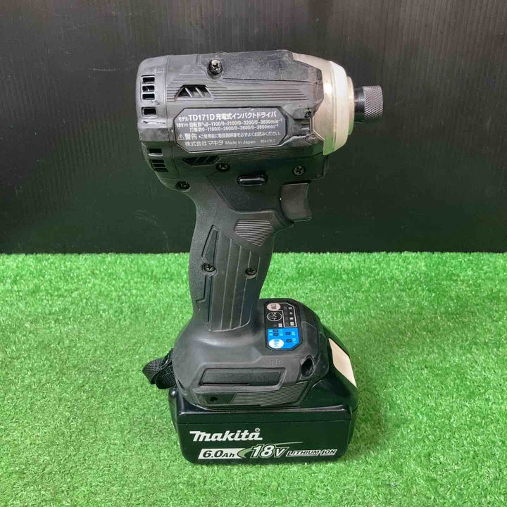 ★マキタ(makita) コードレスインパクトドライバー TD171DRGXB【岩槻店】