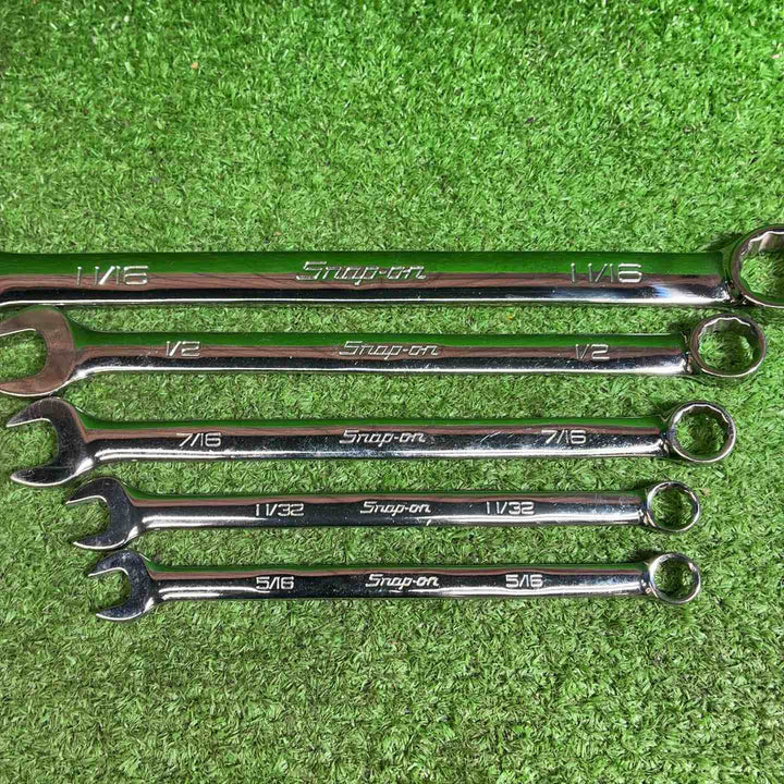 スナップオン コンビネーションレンチ OEX10B、11，14，16，22 ５本セット【藤沢店】
