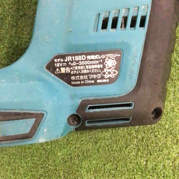 ☆マキタ(makita) コードレスレシプロソー 本体のみ JR188DZ【町田店】