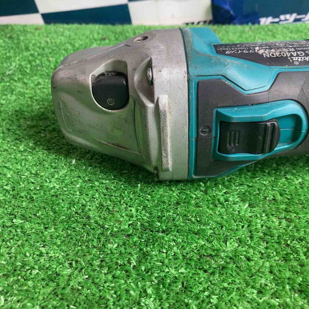 ◇マキタ(makita) 100mm コードレスディスクグラインダ GA403DZN (AG403DN)【草加店】