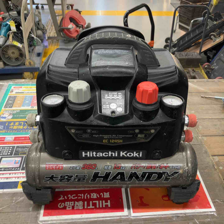 ★ハイコーキ(HIKOKI ※旧:日立工機) エアコンプレッサー EC1245H【戸田店】