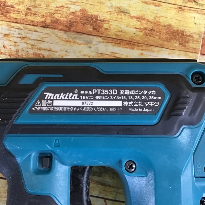 ★マキタ(makita) コードレスピンネイラ PT353DZK【川崎店】