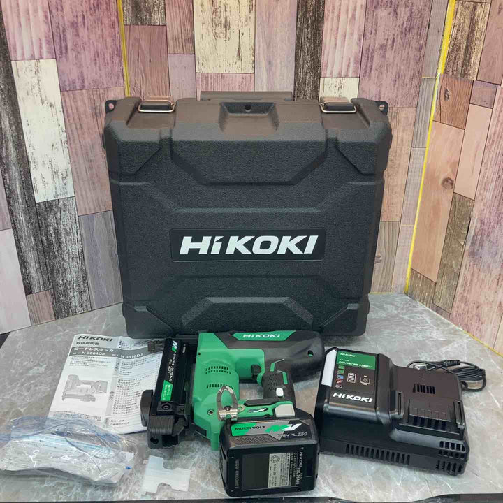 ★ハイコーキ(HIKOKI ※旧:日立工機) コードレスタッカー N3610DJ(XP)【八潮店】