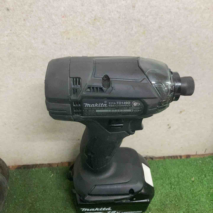 ★マキタ(makita) コードレスインパクトドライバー TD149DRFXB【町田店】