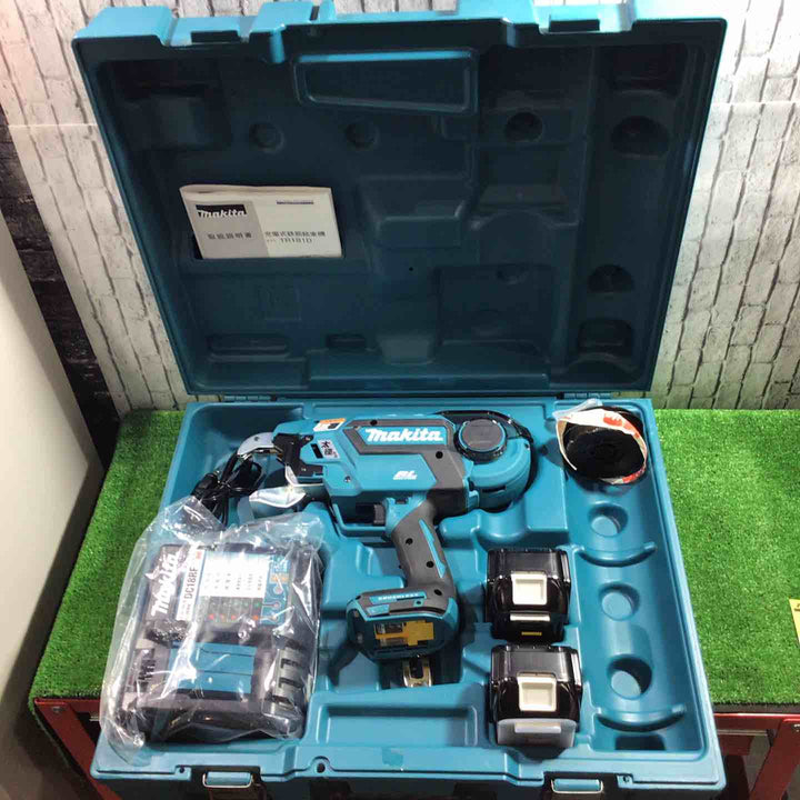 ★マキタ(makita) コードレス鉄筋結束機 リバータイア TR181DRGX【川口店】