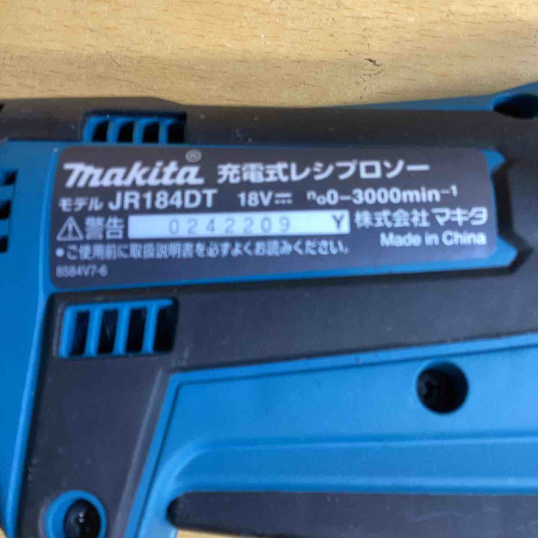 ★マキタ(makita) コードレスレシプロソー JR184DZT【越谷店】