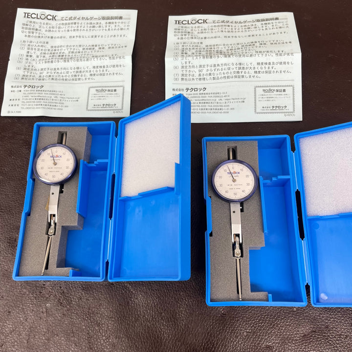 【未使用品(店頭展示品)】TECLOOK(テクロック) レバーテスト(てこ式ダイヤルゲージ) LT-316PS 2個セット【東大和店】