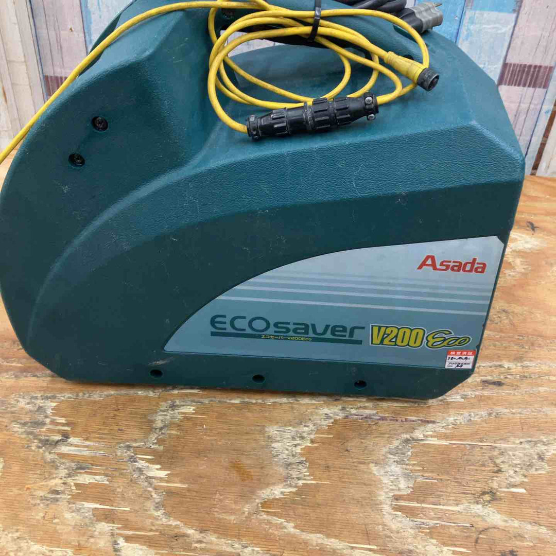 ◇アサダ(ASADA) フロン回収装置 エコセーバーV200Eco ES250  ECOSAVER【柏店】