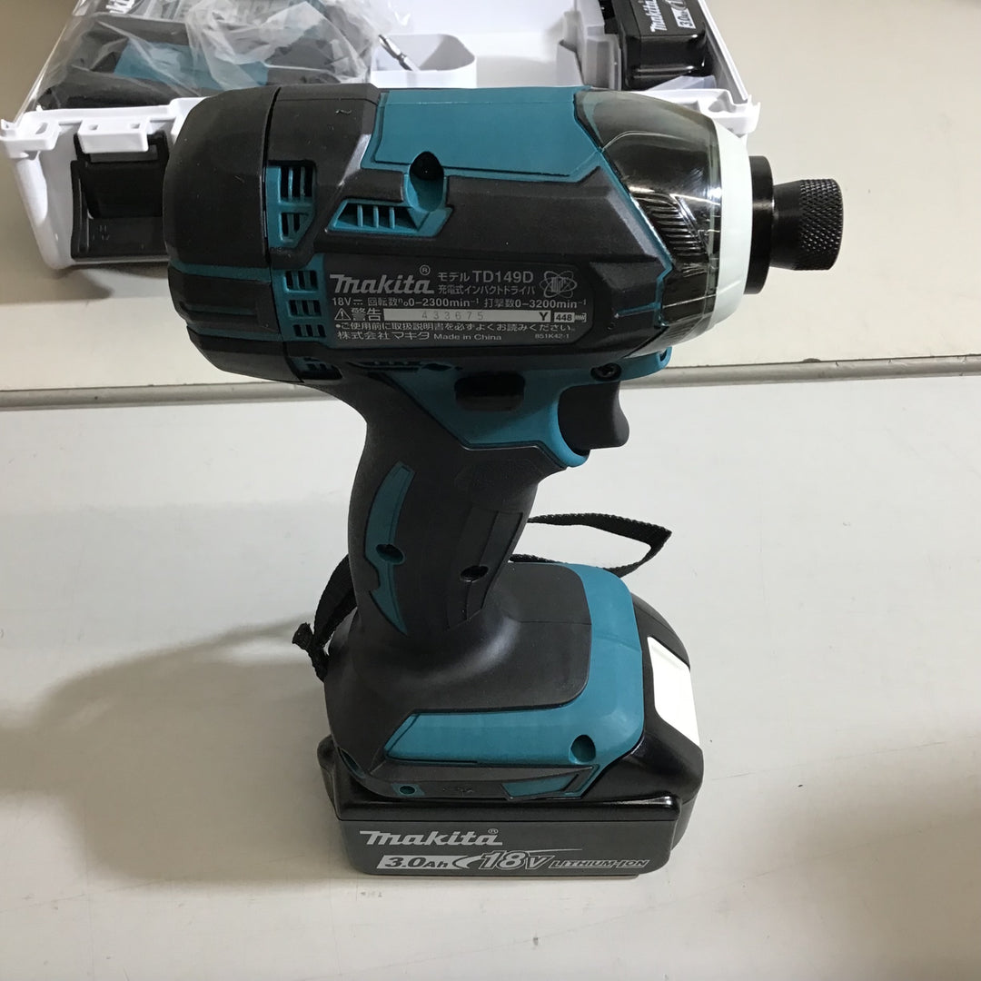 【未使用品】★マキタ makita 18V コードレスインパクトドライバー TD149DRFX ★送料無料★【戸田店】