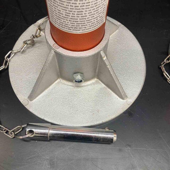 NOS (ノス) 3t アルミジャッキスタンド 耐荷重 2,720 kg 2本セット 長期保管品【川越店】