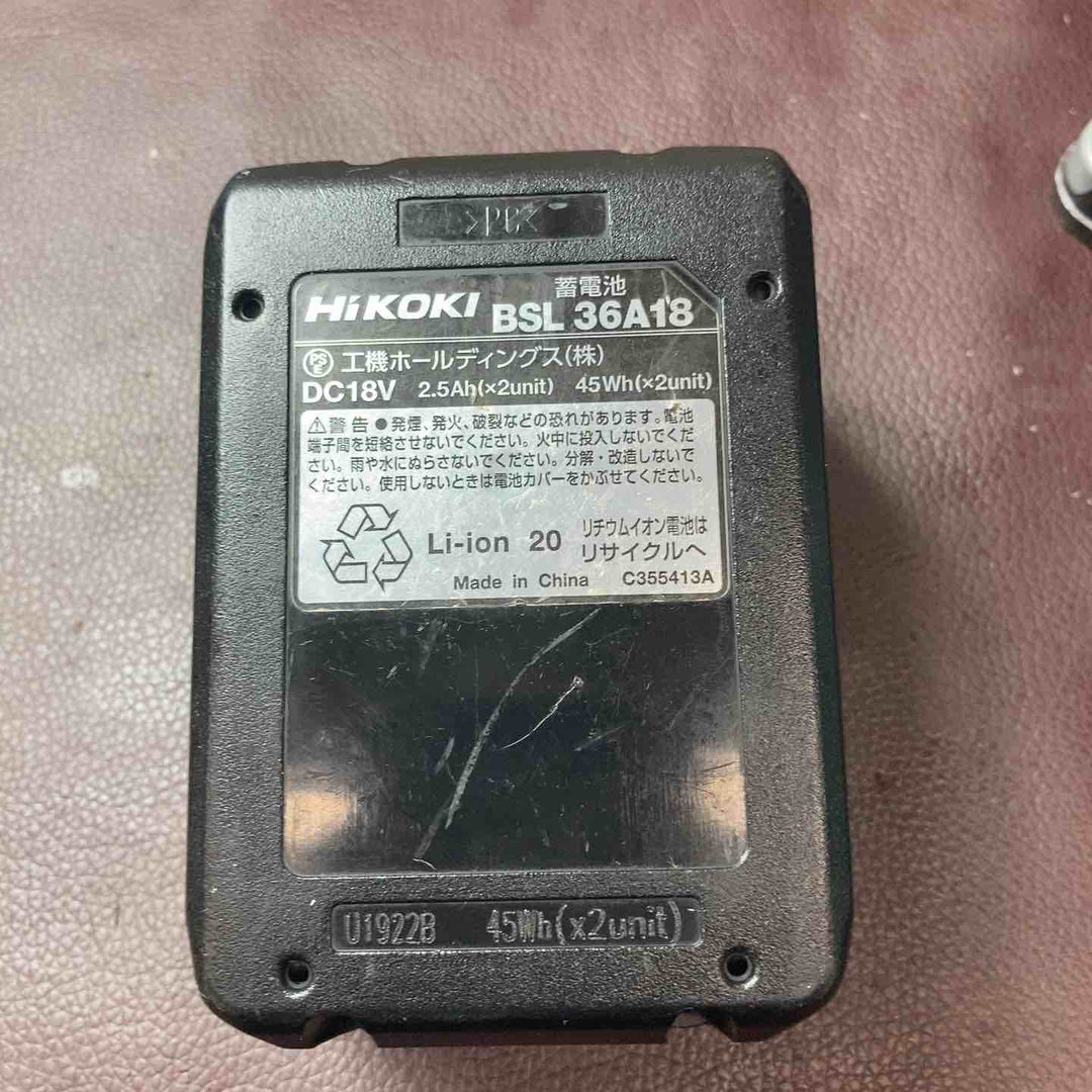 【中古品】 ハイコーキ(HIKOKI ※旧:日立工機) コードレス卓上スライド丸のこ C3607DRA(K)(NN) スライド丸ノコ 【東大和店】