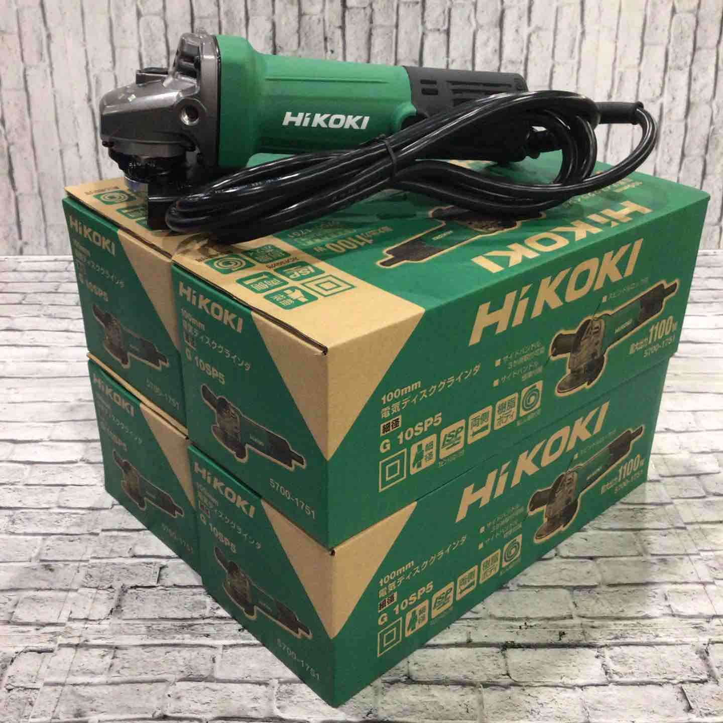 ◇ハイコーキ(HIKOKI ※旧:日立工機) 100mm ディスクグラインダー