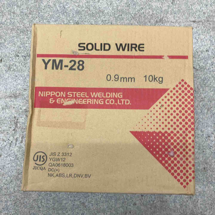 ◇ソリッドワイヤ YGW12 0.9mm 10kg/巻 YM-28、MG-50T、YM-45T適合 10kg/巻【八潮店】