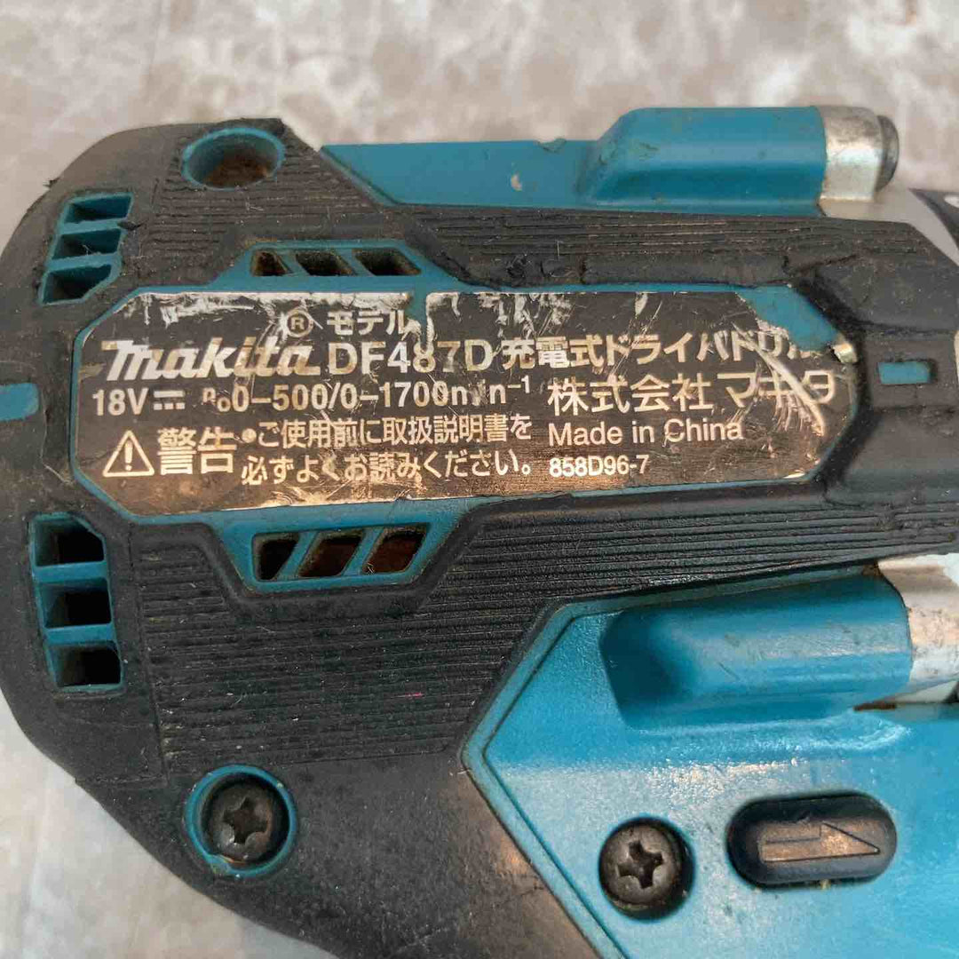 ★マキタ(makita) コードレスドリルドライバー DF487DZ 18V【八潮店】