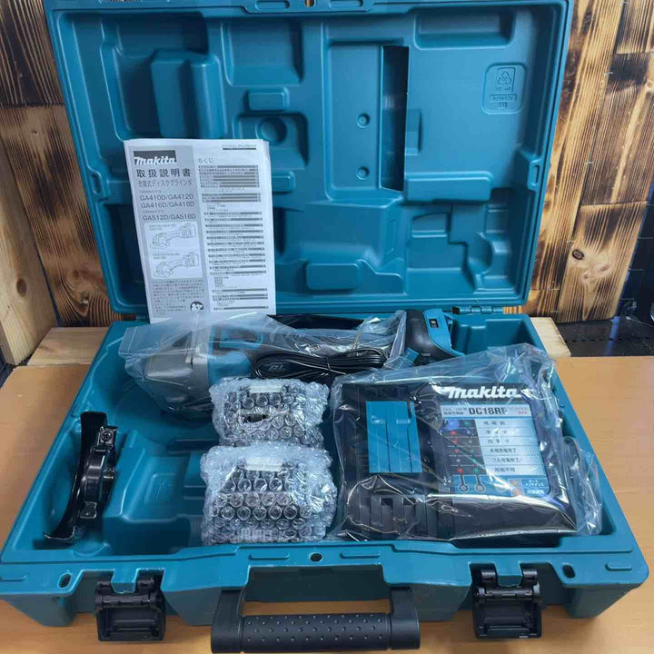 ★マキタ(makita) 100mmコードレスディスクグラインダ GA412DRGX【越谷店】
