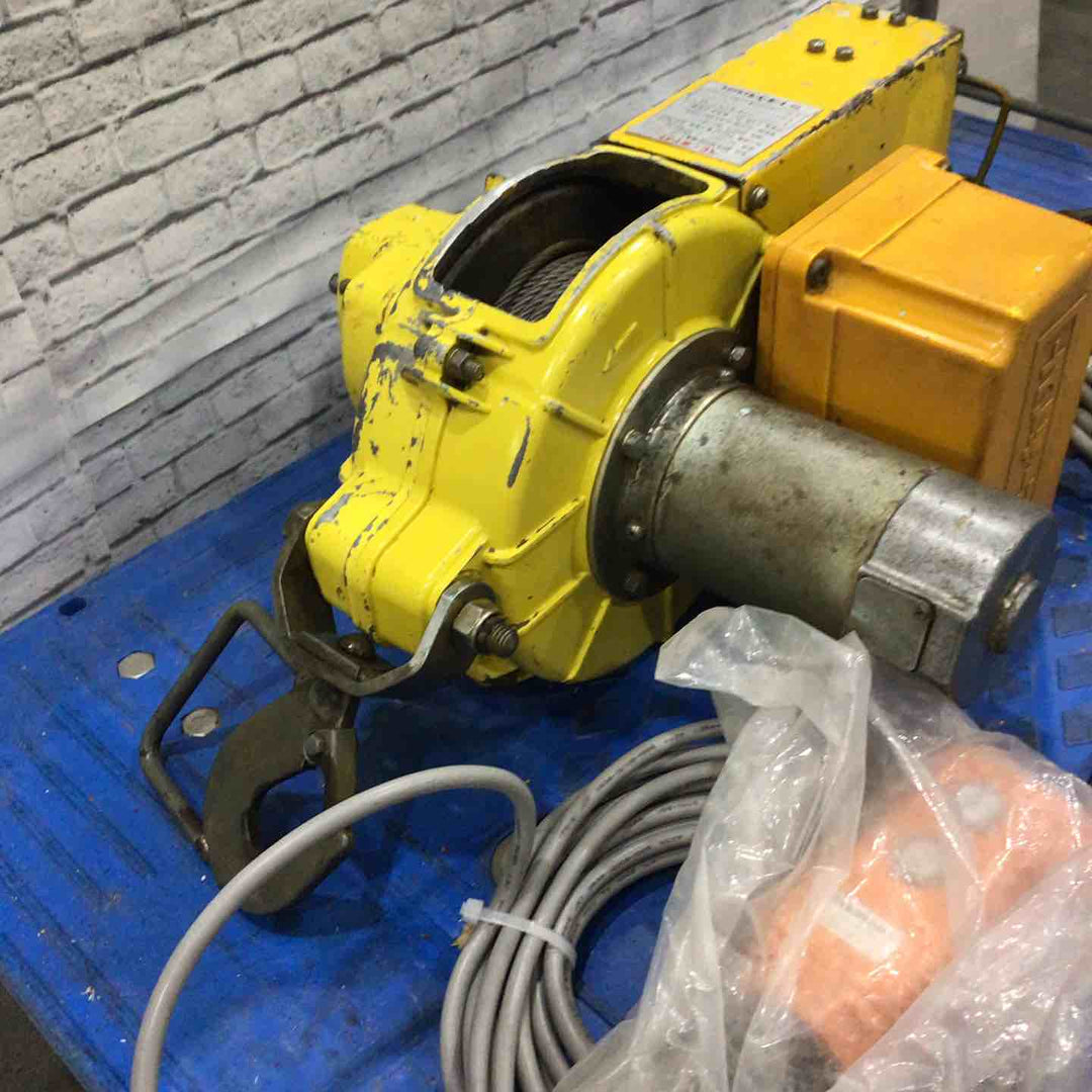 ◇トーヨーコーケン(TKK) ベビーホイスト BH-400  電動ウインチ(ワイヤー)【川口店】