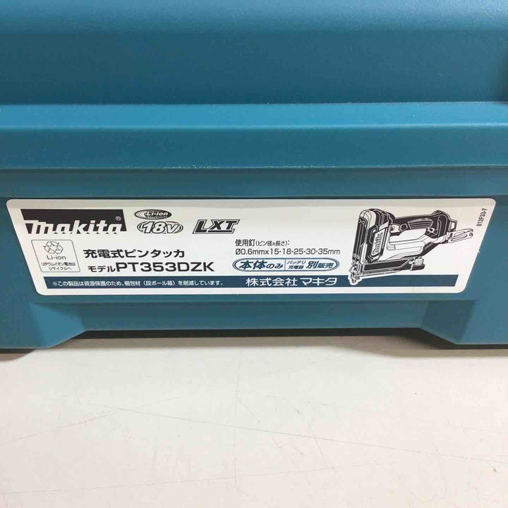 【未使用品】★マキタ(makita) コードレスピンネイラ PT353DZK【戸田店】