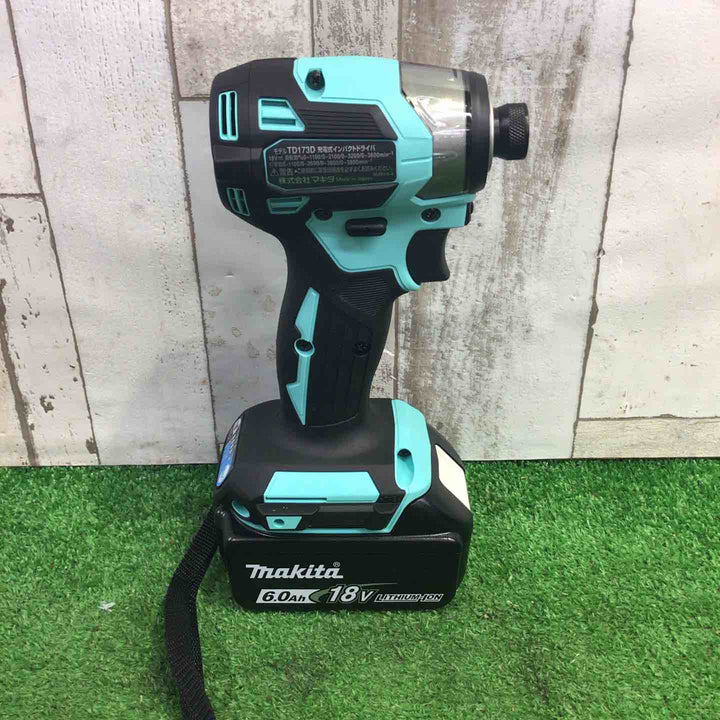 マキタ(makita) 18Vコードレスインパクトドライバ TD173DGXTB ターコイズブルー【町田店】
