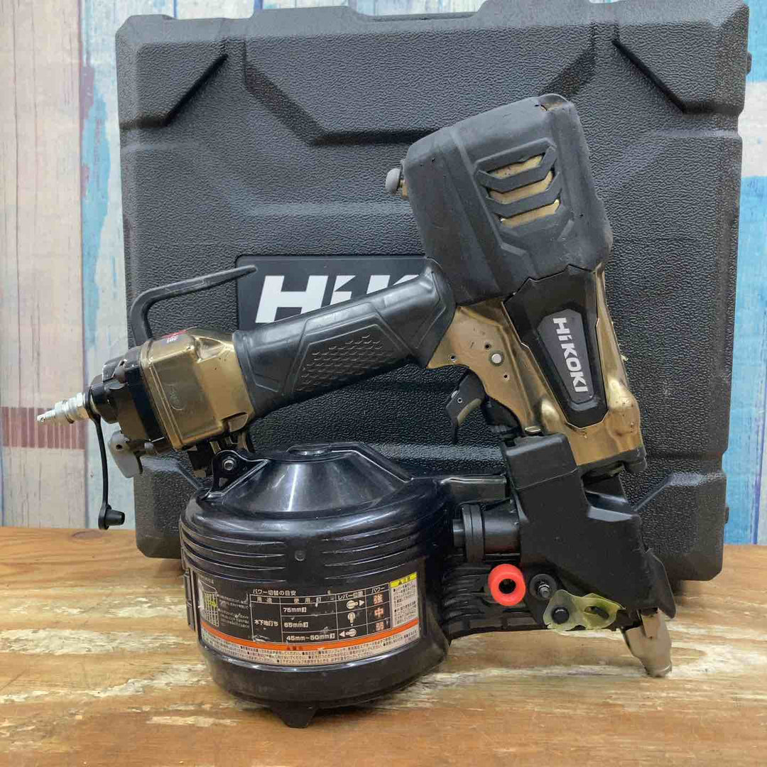★ハイコーキ(HIKOKI ※旧:日立工機) 高圧エア釘打ち機 NV75HRA(S)【柏店】