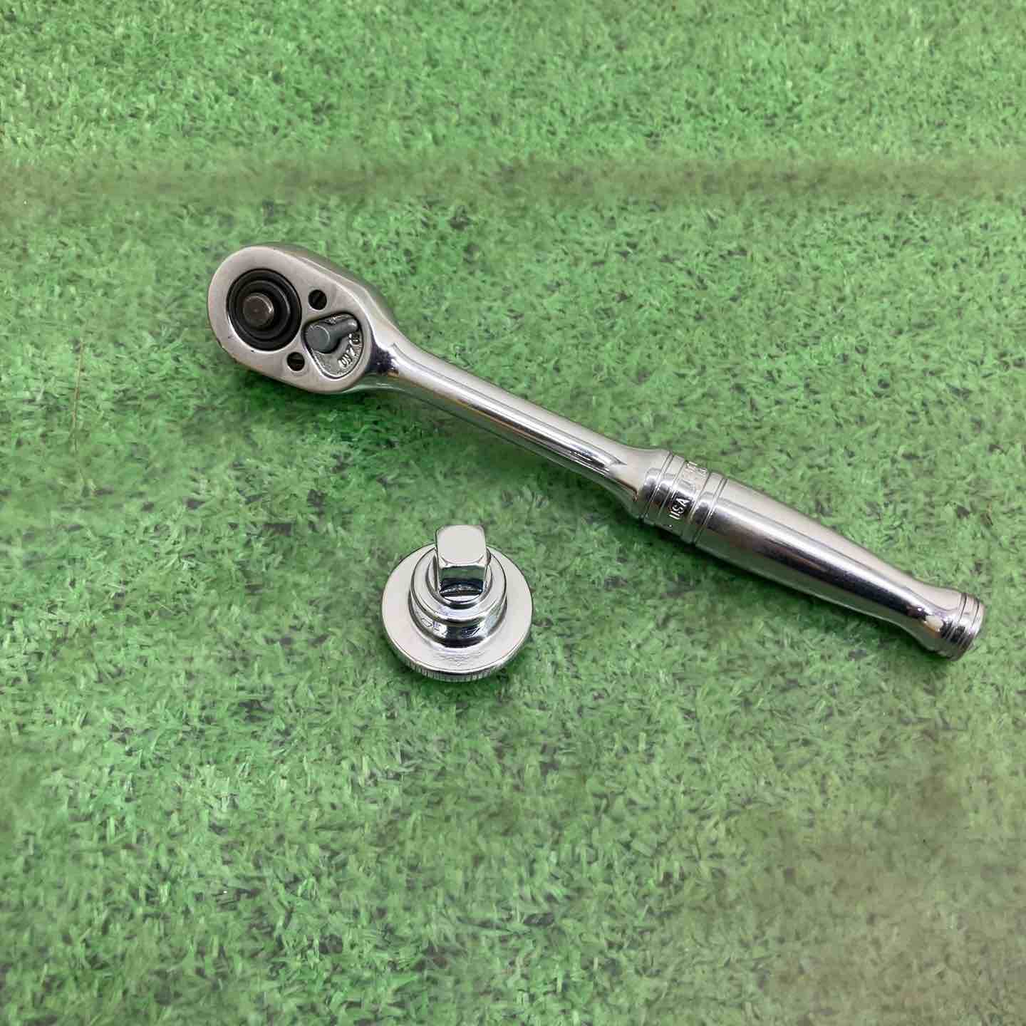 スナップオン(Snap-on) 3/8プッシュリリース式ラチェットハンドル F723　ラチェットスピナー　FRS70Aセット【町田店】 スナップオン(Snap-on) 3/8プッシュリリース式ラチェットハンドル F723