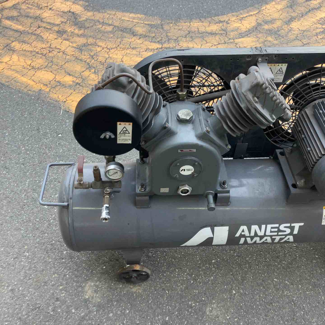 【中古品・店頭受取り限定】 アネスト岩田/ANEST 200Vベビコン 5馬力 TLP37E-10 【桶川店】