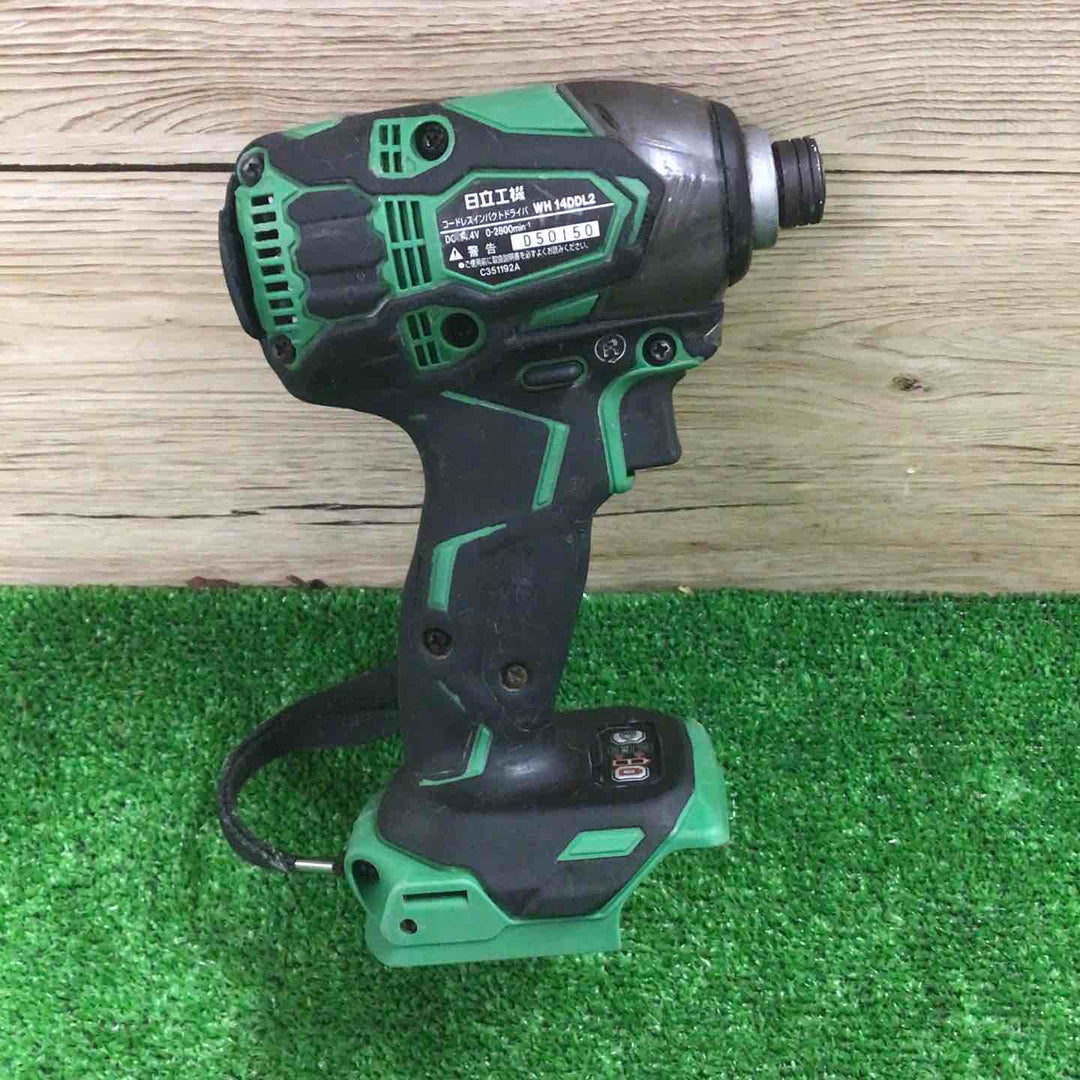 ★ハイコーキ(HIKOKI ※旧:日立工機) コードレスインパクトドライバー WH14DDL2(2LYPK)(L)【町田店】